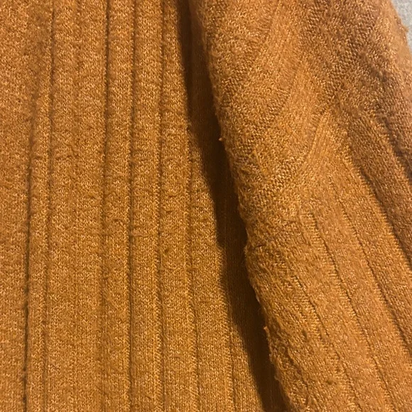 Jolie & Joy Cozy Open Front Oversized Ribbed Drop Sleeve Cardigan M Camel - Picture 3 of 12